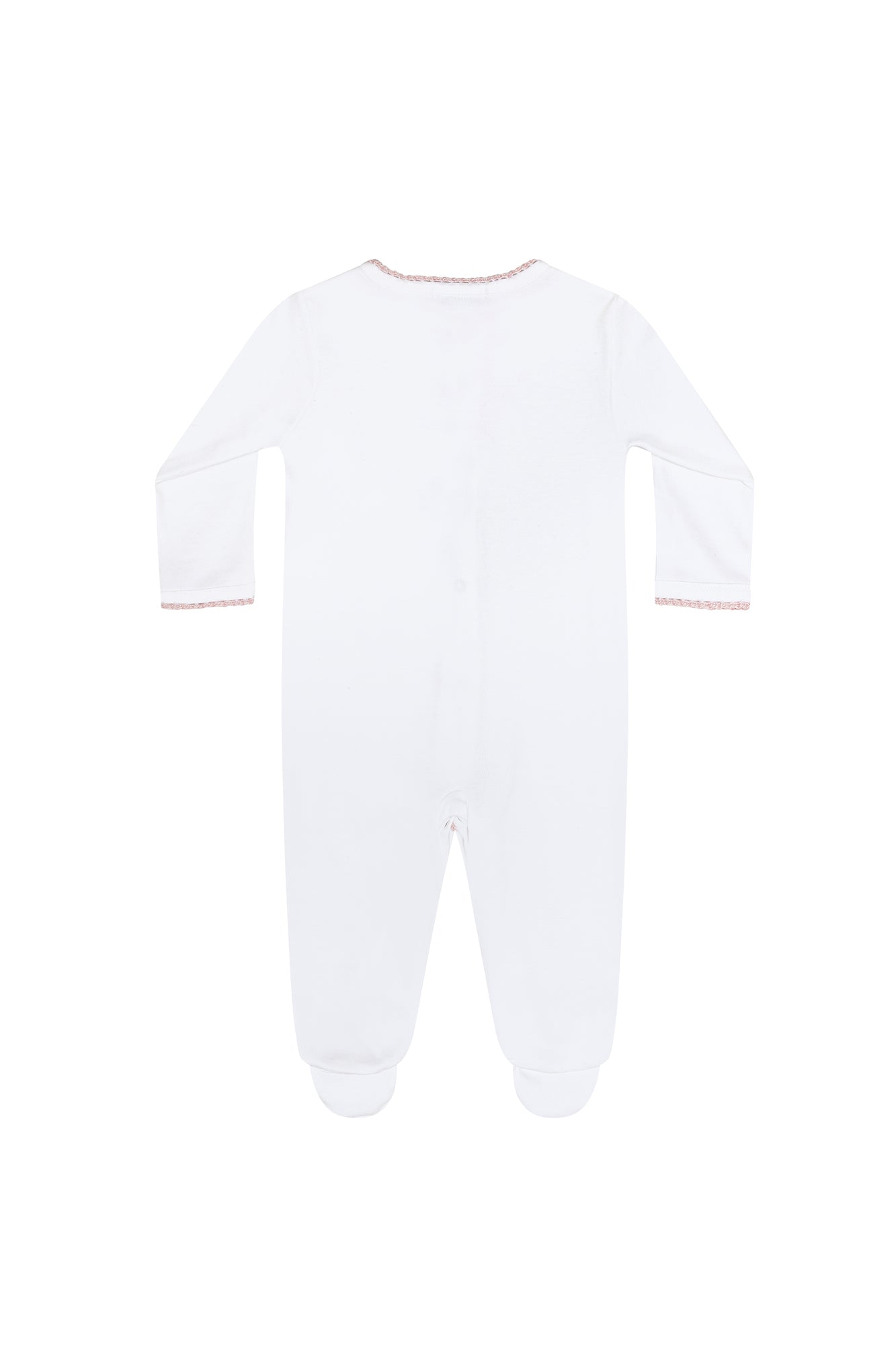 Image of Pink Crochet Footie